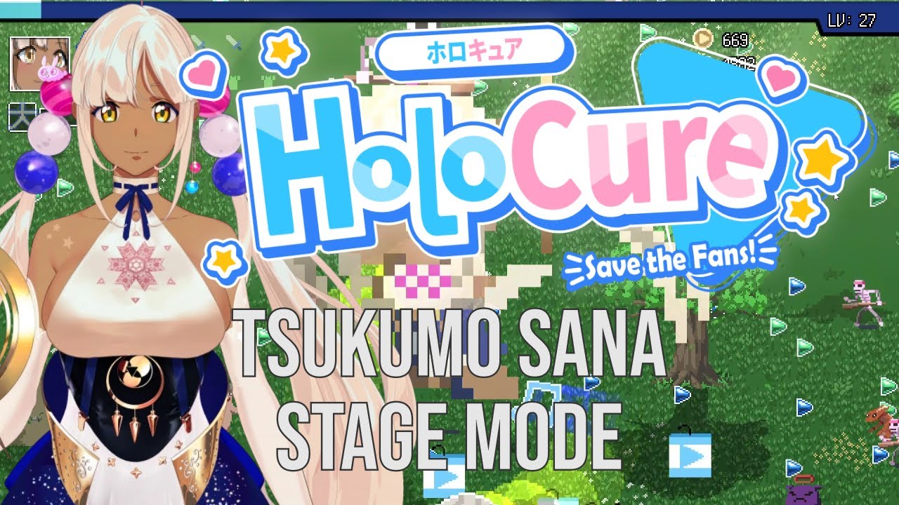 HoloCure Save The Fans! | Tsukumo Sana - Stage Mode - YouTube