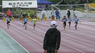 ③12年男子100m2組目 第76回足立区民体育大会陸上競技大会20230430