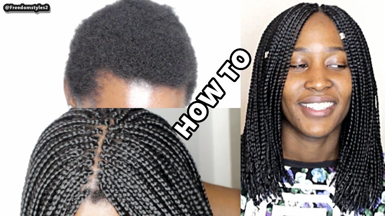 How To Do Bob Braids Youtube