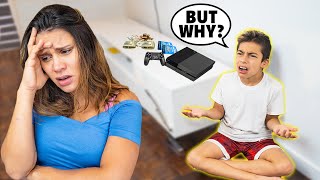 Our Son is GROUNDED! **Shocking** | The Royalty Family