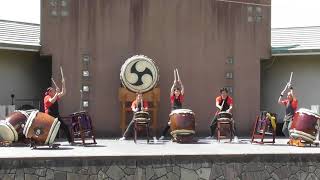 ユウガ 有家太鼓 春のこんぴら公園まつり 2018