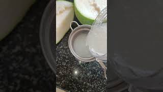 Ash gourd juice|ಬೂದು ಕುಂಬಳಕಾಯಿ ಜ್ಯೂಸ್🥤|toxins|gas|constipation juice|morning drink#yutube#shorts