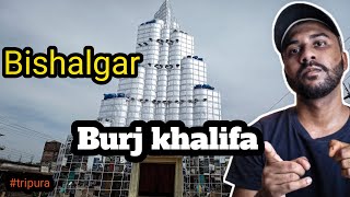 Burj Khalifa is made for Durga Puja । bishalgarh। tripura।