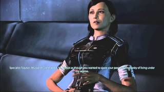 Mass Effect 3-  Playing Chess with Specialist Samantha Traynor