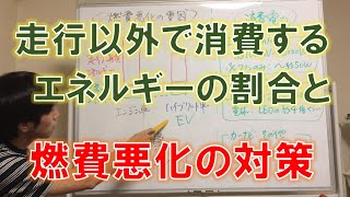 夏の燃費悪化対策・走行以外で消費するエネルギーについて