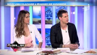 Amélie sur le plateau des anges sur nrj 12