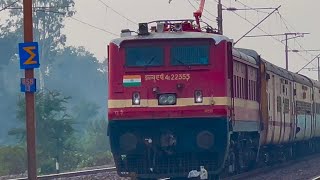 WESTERN RAILWAYS -  OKHA SHALIMAR SUPERFAST EXPRESS  - INDIAN RAILWAYS