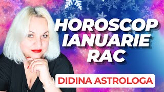 ♋ Rac Horoscop Ianuarie 2025 cu Didina Astrolog