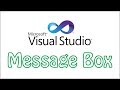 Visual studio tutorial for beginners - 5 -message box