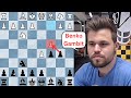 How Magnus plays Benko Gambit to destroy his opponent!