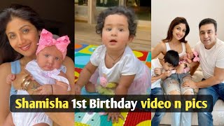 Shilpa Shetty shared Adorable video of Samisha on her Birthday| Shamisha shetty kundra cute moment