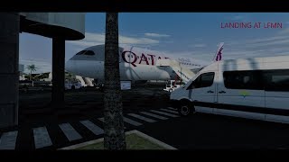 [P3Dv4.2][IVAO] NEW QualityWings 787 Landing at Nice part (2/2) !!!