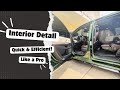 Learn how to detail your interior in UNDER 8 MINUTES!