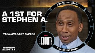 We've never heard Stephen A. say this before 😂 | NBA Countdown