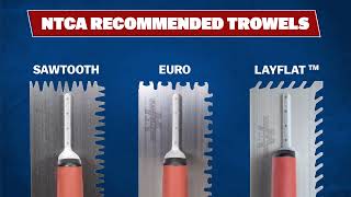 Best New Notched Trowels for Large Format Tile Installations