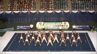 2012 JAPAN CUP チアリーディング日本選手権大会　日本文理大学