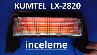 KUMTEL LX-2820 Elektrikli Isıtıcı İnceleme