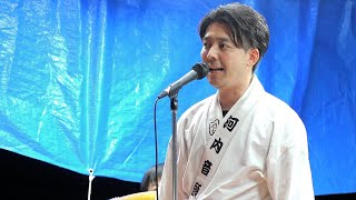 河内音頭　ファミリー博夢　新堂地車 納涼盆踊り　22.08.20