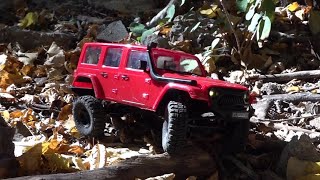 RC ATHLETES - ROCHobby Fire Horse 1/18 Crawler Maiden Voyage!!