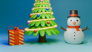 Replay Twitch - Live Blender de Noël🎨 #blender