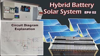 Hybrid Battery Solar System Ep02/ Off Grid Solar System 2023 #electronic #diy #solar