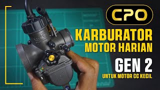 REVIEW DETAIL KARBURATOR CPO GEN2 PE24 UNTUK MOTOR HARIAN CC KECIL