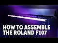 Roland F107 Digital Piano – Assembly Guide Video