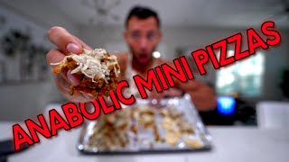 Low Calorie High Protein Bite Size Hamburger Pizzas! | Anabolic Recipe