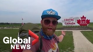 Man completes 9,000 km walk across Canada