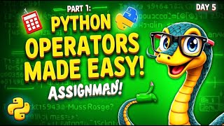 Day 5 | Understanding Python Operators Part 1