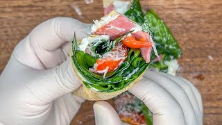 Spinach tortilla pizza / Korean style recipe