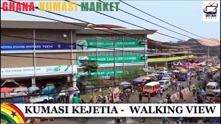 😍Ghana 🇬🇭 a beautiful place;Kumasi kejetia,Inside Dubai market walking view