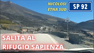 SALITA AL RIFUGIO SAPIENZA | SP92 NICOLOSI-ETNA SUD - 1910 m S.L.M.