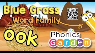 OOK | Word Family | Bluegrass | Phonics Garden