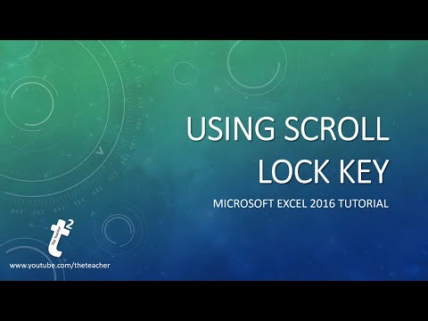 What is Scroll Lock Key and What it Does?