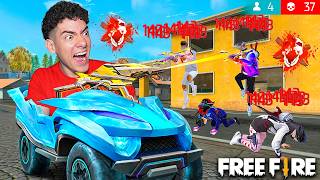 RETO: SOLO PUEDO USAR EL NUEVO AUTO QUE DISPARA EN FREE FIRE 😂 - TheDonato