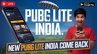 PUBG LITE IS BACK 🥳 || PUBG LITE NEW UPDATE LIVE || LEGIT BOT