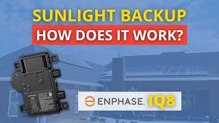 How Does Sunlight Backup for Solar Work? (Enphase IQ8 Microinverter)