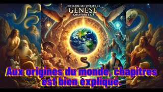 Genèse Chapitres 1 à 5 : La Création Révélée et Expliquée