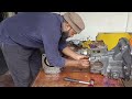 komatsu pc 210 hydraulic pump repair. hydrolic pump problem.