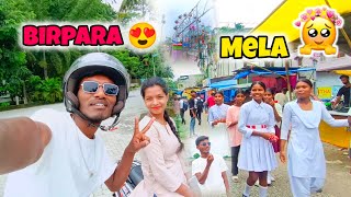 Birpara Rath Mela Vlogs 🤩 Girls Reaction 🙈Nikhil Sadri Vlogs ❤️/