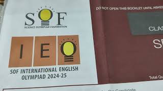 IEO /IGKO SOF International English Olympiad 2024 Answer,Solve paper solution /What's your Score ?