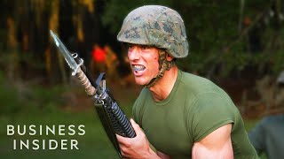 How Marine Recruits Are Trained To Fight With Bayonets