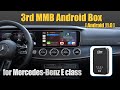 MMB PLUS Android 11.0 for Mercedes Benz E class W213 MBUX Apple CarPlay | Youtube Netflix HDMI