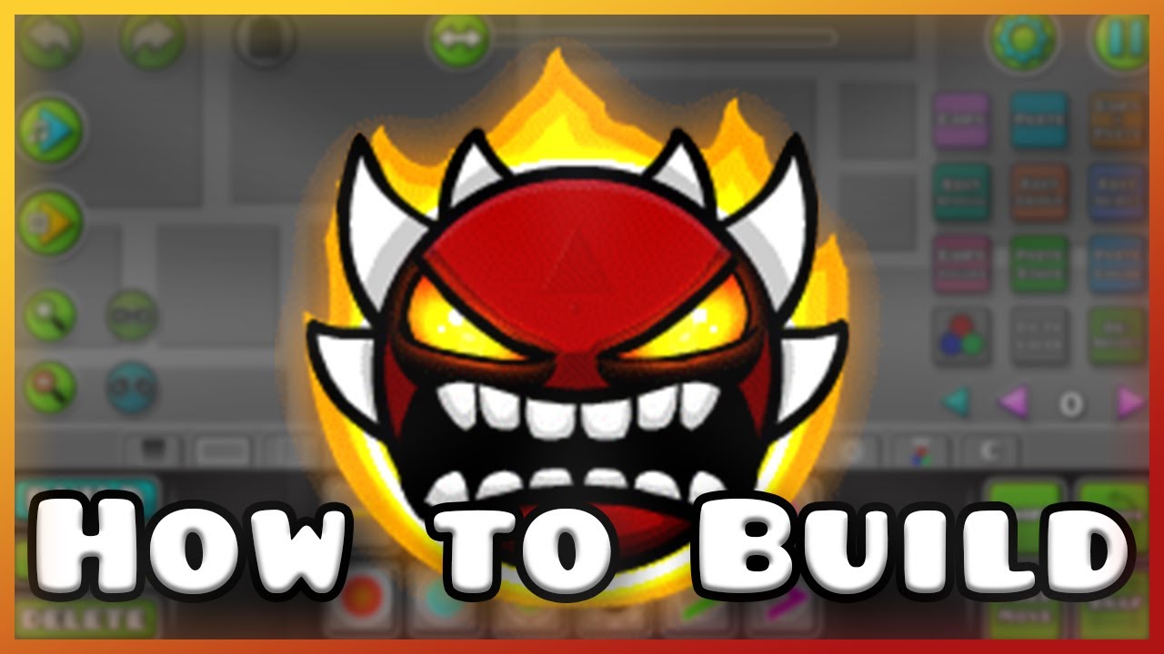How To Actually Build An Extreme Demon In Geometry Dash Youtube