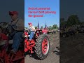 farmall 504 repowered with a detroit diesel plowing at hcop 2023 tractor farmall detroitdiesel