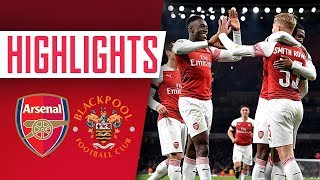 GOALS & HIGHLIGHTS | Arsenal 2 - 1 Blackpool