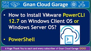 How to Install VMware PowerCLI 12.7 on Windows Client OS or Windows Server OS? || PowerShell
