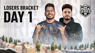 [HINDI] BGIS 2023: Losers Bracket | Day 1 | BGMI