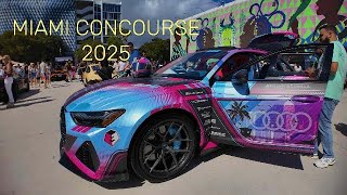 Miami Concourse 2025: Super Cars and Super  Models